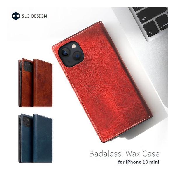 Ki SLG Design iPhone 13 mini GXGW[fUC 蒠^ Badalassi Wax case SD22093i13MNRD SD22094i13MNBR