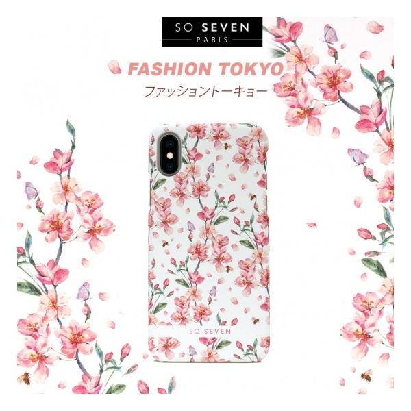 ��SO SEVEN�� �yiPhone XR 6.1�C���`�zFASHION TOKYO TOKYO�̉؂₩�ȏt��\�������������C���X�g�P�[�X SS15006i61 SS15007i61