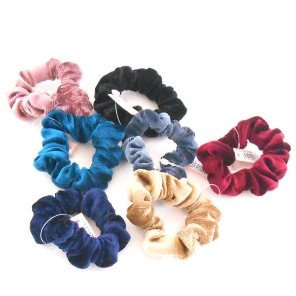 シュシュ 可愛いベルベットシュシュ ミニベロア 無地柄 光沢地 H Oc244 ｙｙ Buyee Buyee Japanese Proxy Service Buy From Japan Bot Online