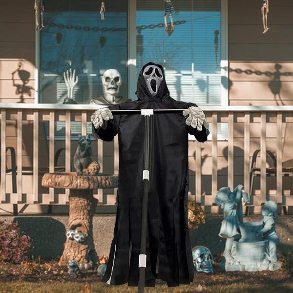 大特価】スクリームかかし ハロウィン 怖いスクリームかかし