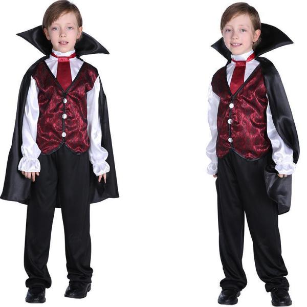 ハロウィン 吸血鬼 ハロウィン ヴァンパイア 衣装仮装 ハロウィン衣装 吸血鬼 男の子 コスチューム子供 仮装 ハロウィーン