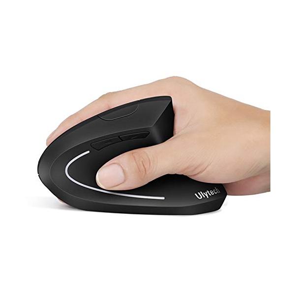 人間工学に基づいたマウス 垂直ワイヤレスマウス Ulytech充電式2 4ghz光ワイヤレスマウス 3つの調整可能なdpi 10 Xby725246 Ms Select 通販 Yahoo ショッピング