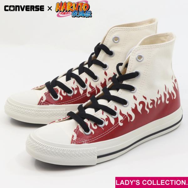 コンバース オールスター ＨＩ ／ ナルト シップウデン ／ ミナト スニーカー ハイカット レディス CONVERSE ALL STAR HI / NARUTO SHIPPUDEN MINATO 31317150