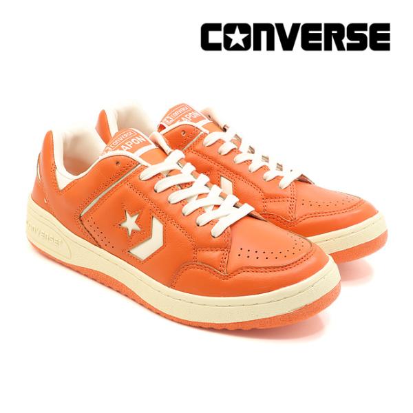 コンバース ウエポン CC AG OX オレンジ/オフホワイト ローカット スニーカー 橙 ユニセックス メンズサイズ クラシック CONVERSE WEAPON ORG/OWT 33702870