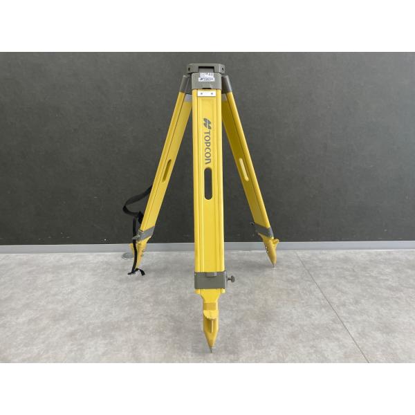 【中古品】【即納可】　TOPCON トプコン　精密木製三脚　DW-1　平面　5/8インチ　着脱式用　傷あり
