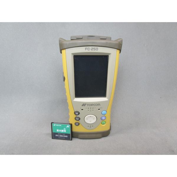 【整備済み中古機】【即納可】 TOPCON　トプコン　データコレクタ　FC-250　基本観測CFカード付属