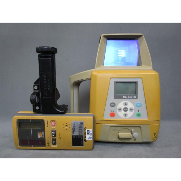 【校正済み中古機】【即納可】　TOPCON　トプコン　レーザーレベル(勾配付き)　RL-100 1S　受光器付属