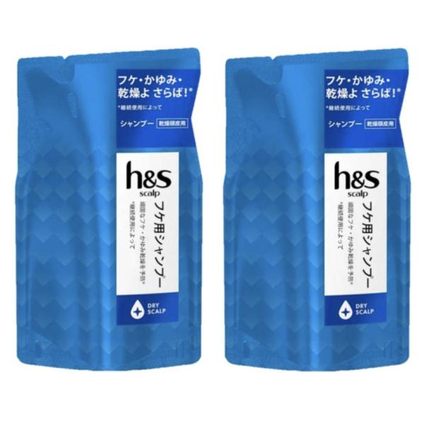 エイチアンドエス 詰め替え シャンプー フケ セット 300mL スカルプ 2袋
