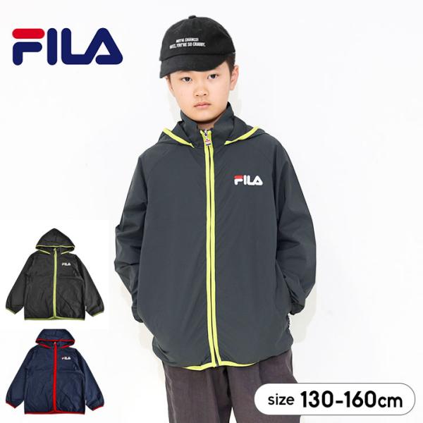FILA（フィラ） ウィンドブレーカー キッズ アウター 春秋 ライト