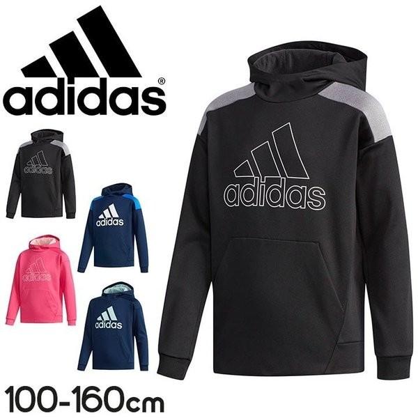アディダス Adidas パーカー スウェット 裏起毛 キッズ ジュニア 100 110 1 130 140 150 160cm 男子 プルオーバー Fap14 ブラック ネイビー ピンク セール Fap14 Manhattan Store 通販 Yahoo ショッピング