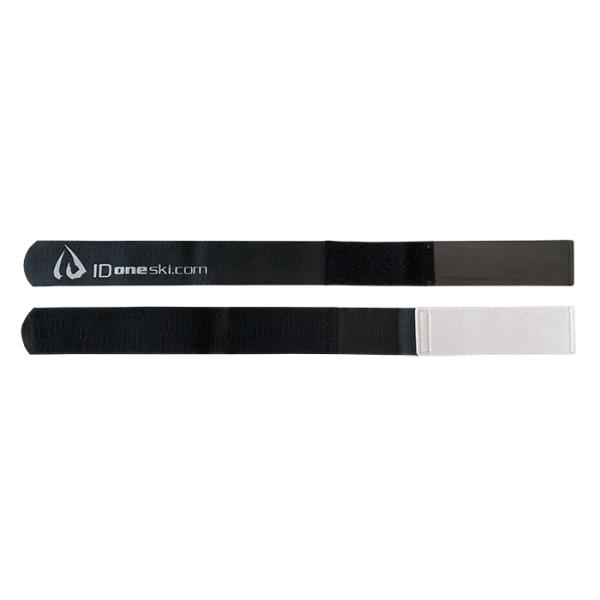 ID one (アイディーワン)  ID one スキーバンド（2本組）Ｌサイズ ブラック／シルバー  26-27
