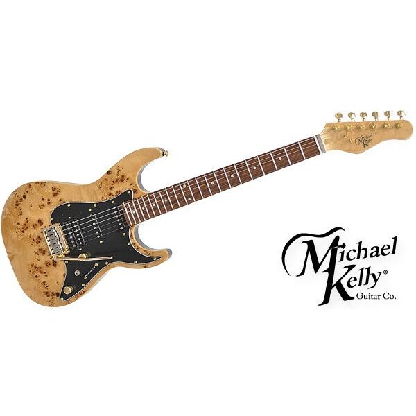 Michael Kelly Guitars（マイケルケリーギターズ） STタイプ Custom Collection 60 Natural Burl