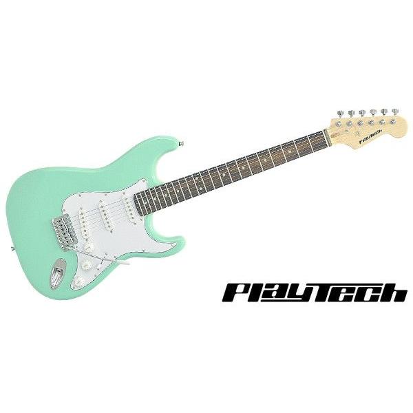 PLAYTECH（プレイテック） ギター/エントリークラス ST250 Rose Sonic Blue エレキギター :QSH9921:エムティーイー  通販 