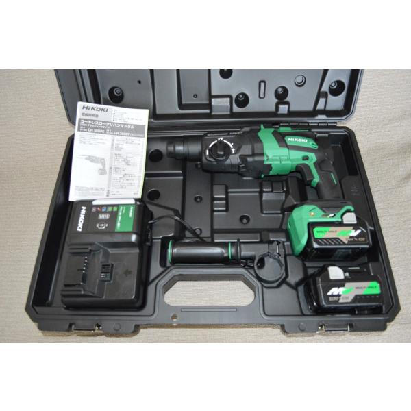 DH36DPE（2XP） HiKOKI マルチボルト 36V  コードレスロータリハンマドリル (電池2個・充電器・ケース付)