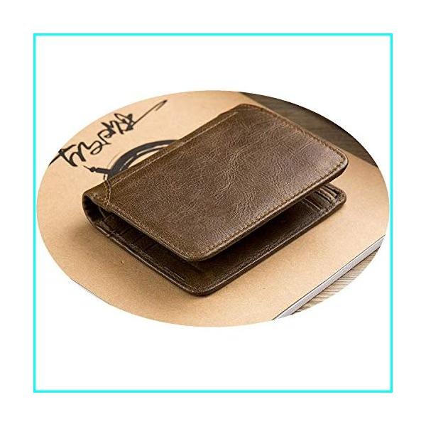 新品 Mens Wallet Cowhide Coin Purse Designer Brand Wallet Clutch Leather Wallet Male Wallets And Purses Brown 並行輸入品 Shershine Com