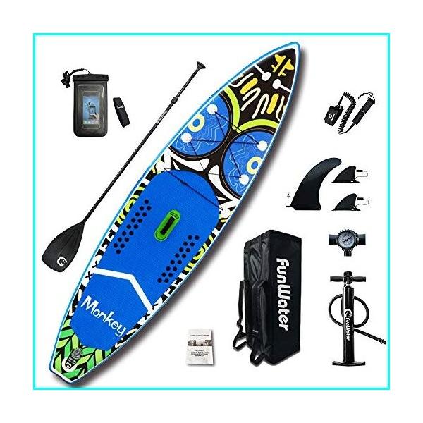 良好品 Board 新品 s Sup Inflatable トートバッグ Up Kayak Stand Board Pump レディースファッション Set Surf Paddle Backpack Leash Pump Waterproof Surfboard B07tykwykd Mtii With Bag 並行輸入品 店