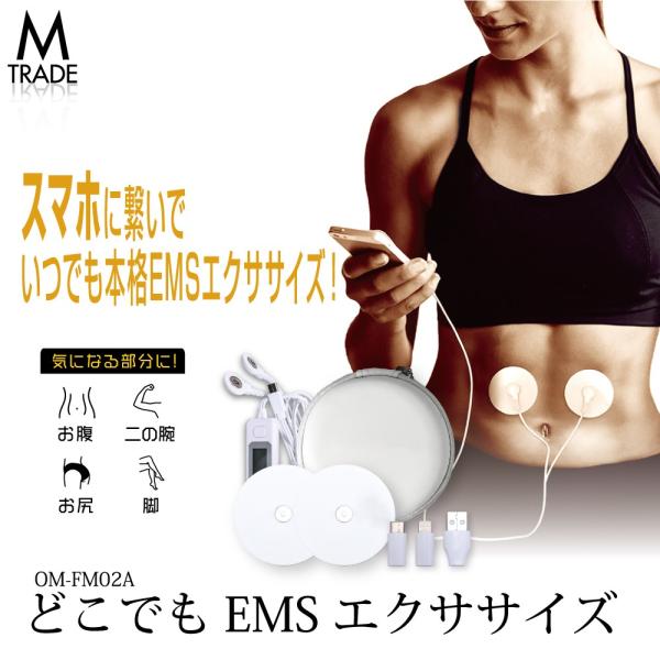 Ems マシン どこでもemsエクササイズ お腹 ウエスト 引き締め 痩せ グッズ 脂肪 ダイエット 腹筋 シェイプアップ ヒップアップ 脂肪燃焼 痩身 くびれ 美尻の価格と最安値 おすすめ通販を激安で