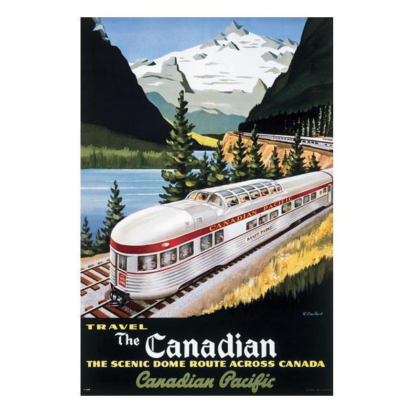 カナダ旅行/Canadian Pacific1955 ポスター 2400-10102