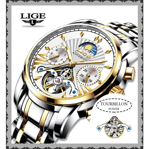 ビジネスウォッチ メンズウォッチ トップブランド 高級 ビジネス時計 ゴールド腕時計