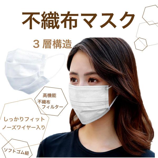 マスク 不織布マスク 3層構造 50枚セット 大人 男女兼用 使い捨て 箱無し ノーズワイヤー入り Msko 004 Muddy 通販 Yahoo ショッピング