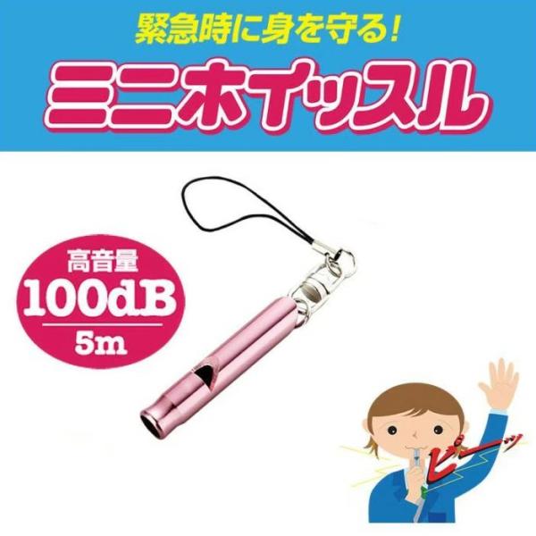通勤・通学・緊急時に身を守るため、助けを求めたい時に、高音量100db(5m)で周囲に知らせます！災害時や遭難した場合、レスキュー隊に自分の位置を知らせるためにも使用されます。