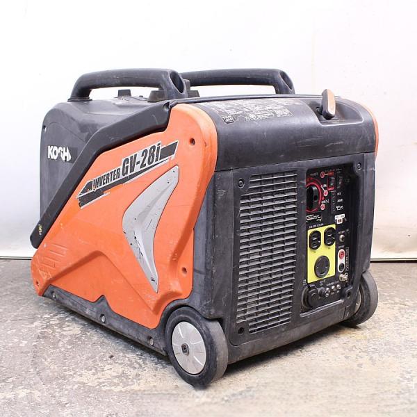 現状品)KOSHIN/工進 GV-28i 2.8KVA インバーター発電機 : 無限堂あいち