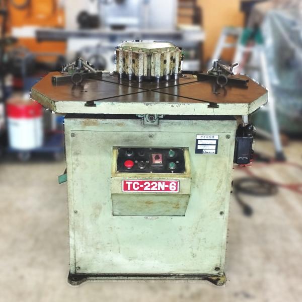 タケダ機械製作所　コーナーシャー 配送は要相談］竹田機械 タケダ機械 TC-22N-6 25t コーナーシャー 板厚