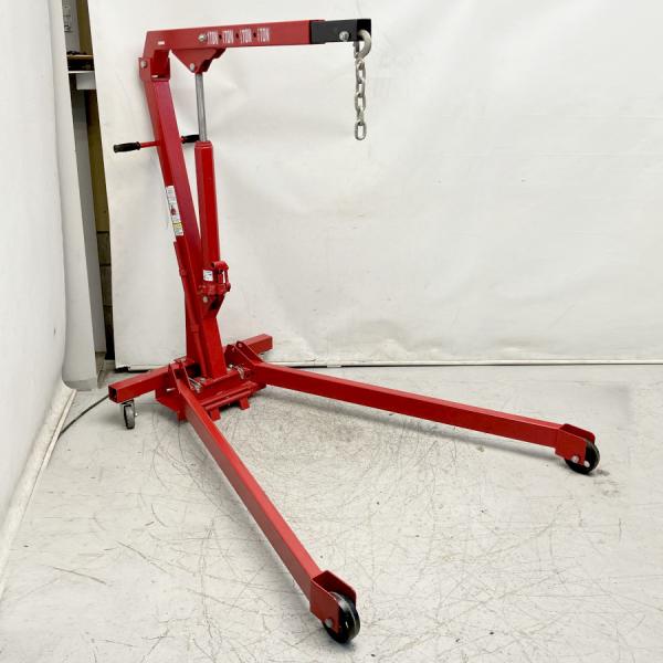 引取限定】JTCオートツールズ JTC1009CN エンジンクレーン1ton折り畳み