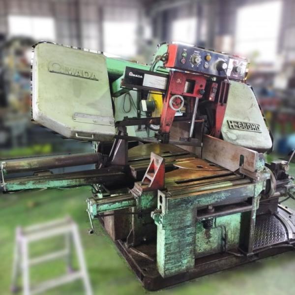 AMADA/アマダ 650mm 大型バンドソー 角度切り 帯鋸盤 H-650HD
