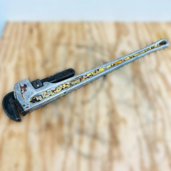 RIDGID/リジッド 900mm アルミ パイプレンチ 36インチ(2) : 無限堂