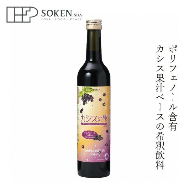 ■￥5,500円 毎に500円券贈呈■■カシス果汁に砂糖・有機アガベシロップ・はちみつの甘みとりんご酢の爽やかな酸味を加え、すっきりとした味わいに仕上げました。■５倍希釈時　果汁１３％。■砂糖は北海道産てんさいの砂糖を使用しています。■カシ...