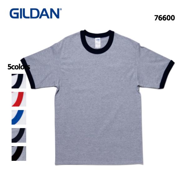 tシャツ メンズ 半袖 Tシャツ 無地 レディース カジュアル アウトドア アメカジ  キャンプ スポーツ 5.3オンス ( GILDAN / ギルダン ) 76600