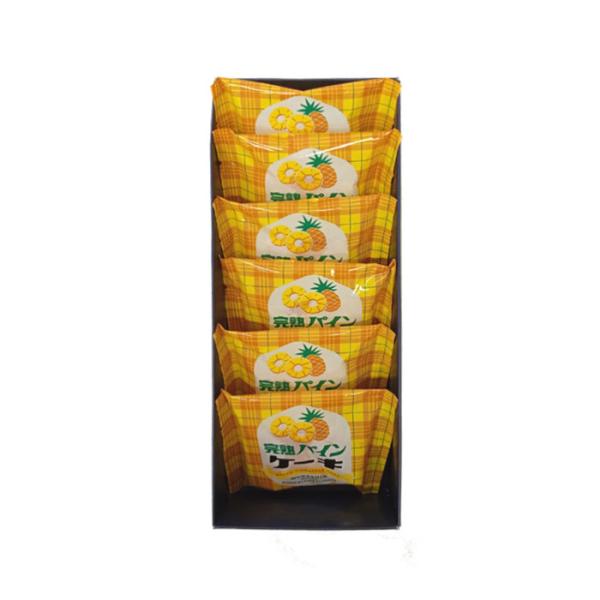 完熟パインケーキ（6個入）12953【常温便】 | パイナップル 菓子 洋菓子  パイン カップケーキ ギフト バター 御祝 内祝 贈答品 プレゼント 国産 手土産