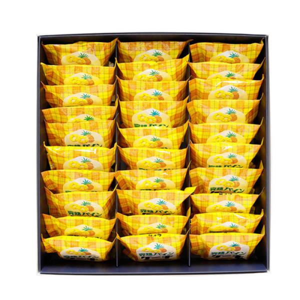 完熟パインケーキ（30個入）_12957| パイン 菓子 洋菓子 完熟  パイナップル カップケーキ ギフト バター 御祝 内祝 贈答品 プレゼント 国産 手土産