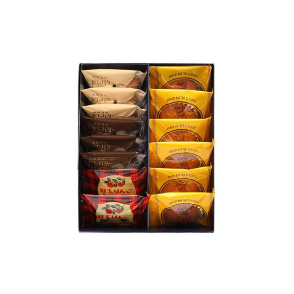 【商品説明】バターをつかった洋焼き菓子が新しくなりました。　こがしバターケーキをはじめ、フィナンシェや紅玉りんごケーキが入った洋菓子の詰合せです。【詰合せ内容】　こがしバターケーキ 6個　紅玉りんごケーキ 2個　フィナンシェ プレーン、フィ...