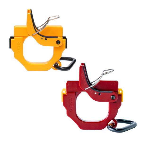 他サイト： E-ZEN (イーゼン) ワンタッチ ケーブルタイホルダー EQ-100Y （イエロー）/ EQ-100R（レッド）結束バンド インシュロックの商品画像