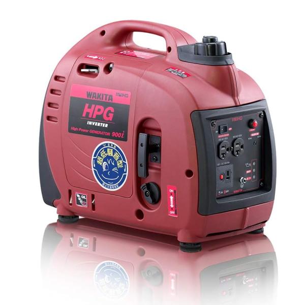 ワキタ 【1台限り特価：当日出荷】 MEIHO インバータ発電機 HPG-900i