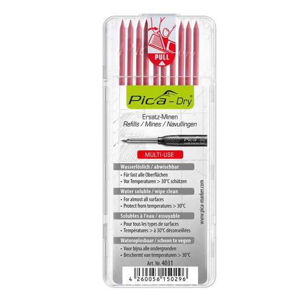 Pica-dryロングライフ オートマチックシャープペンシル 商品番号：3030芯径：2.8mm芯の長さ：125 mmPicaドライはプロ仕様のコンストラクションマーカーで、さまざまな素材表面に適しています。乾いた状態でも濡れた状態でも、滑...