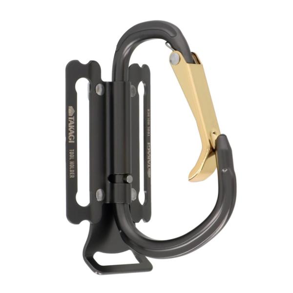 他サイト： 高儀 (TAKAGI) アルミツールホルダー THA-6B カラビナフック カラビナ折りたたみ式 ツールホルダー カラビナホルダー 工具掛けの商品画像