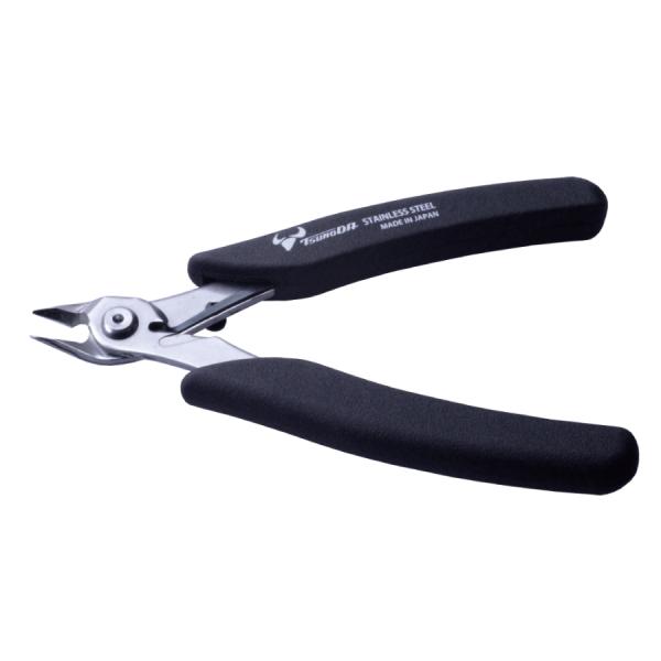 他サイト： TSUNODA (TSUNODA (ツノダ))  ステンレスニッパー 140mm SCN-140 バネ付き フラット刃 king TTC プラモデルにもおすすめの商品画像