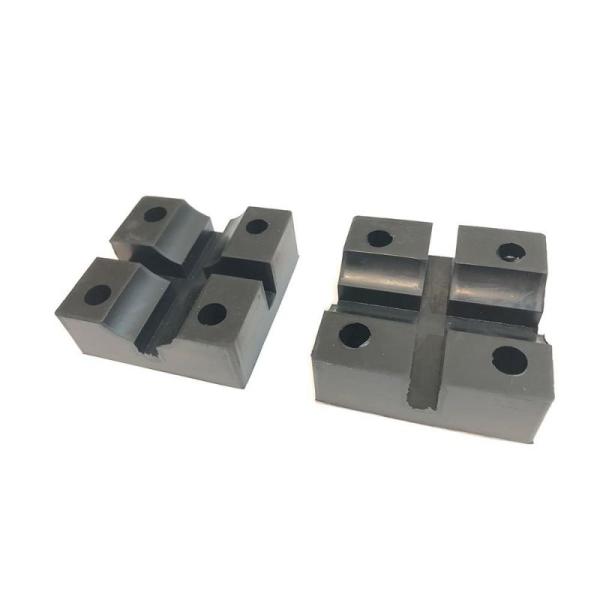 WIT (ワールドインポートツールズ) ジャッキスタンド用ラバーパッド 2PCS 5017903｜3ton用 ゴム 80×82×30mm