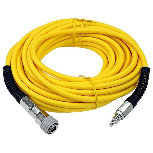 高圧エアホース 10m イエロー 最高使用圧力 2.8Mpa 内径6.0mm 高圧 