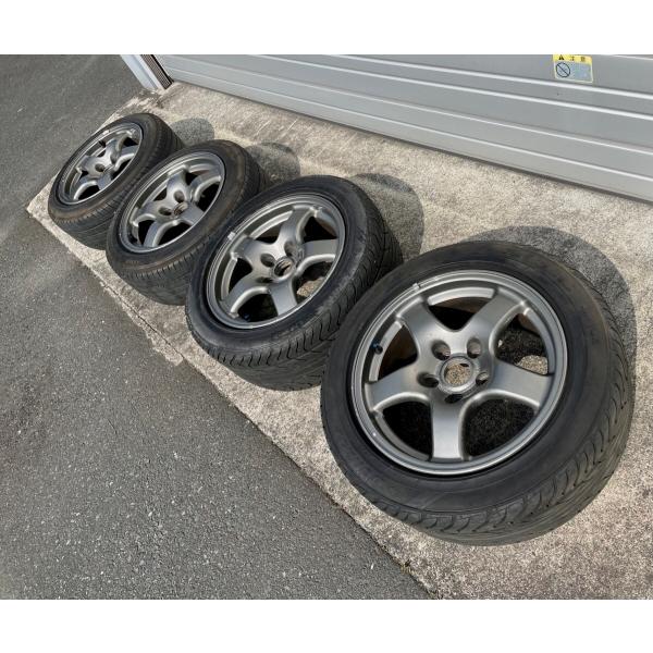 32GTR 純正ホイール 4本セット オールシーズンタイヤ付き