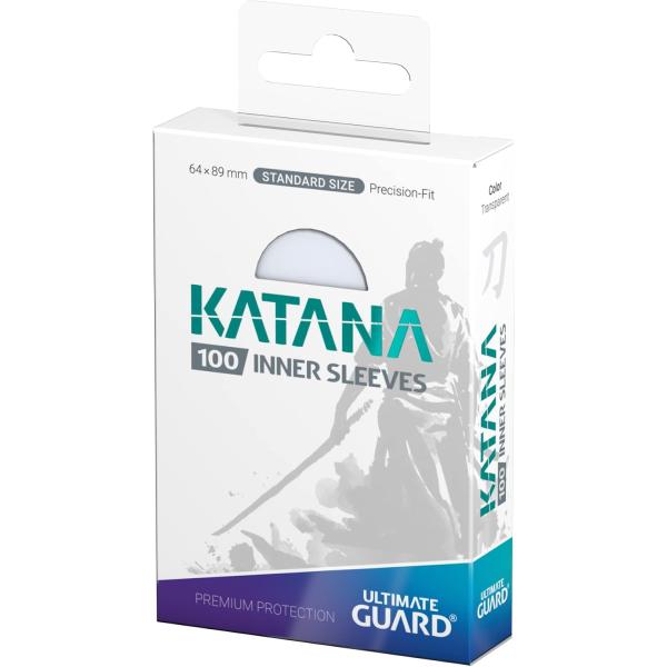 KATANA Inner Sleeves Standard Size Transparent