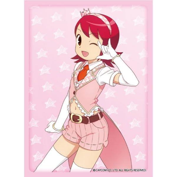 未開封未使用 ロックマン アイドル スリーブ プレイマットセット ブロッコリーキャラクタースリーブ ロックマン アイドル「桜井メイル