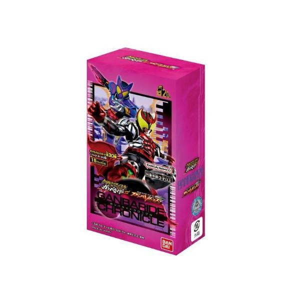 他サイト： 【ボックス】バンダイ(BANDAI) 仮面ライダーバトル ガンバレジェンズ ガンバライドクロニクル 15パック入りの商品画像