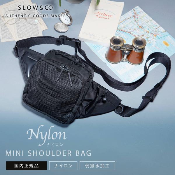 SLOW（スロウ） 正規品 バッグ ショルダーバッグ NYLON MINI SHOULDER