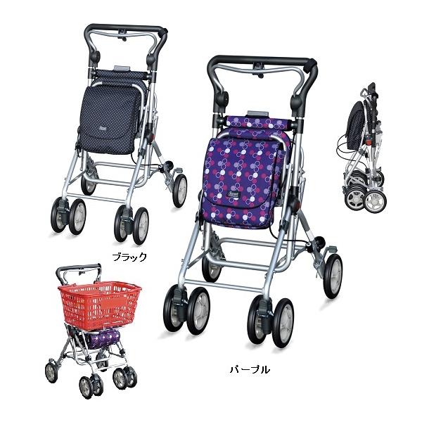 介護用品 シルバーカー・コンパクトタイプ スイートレイ : マム