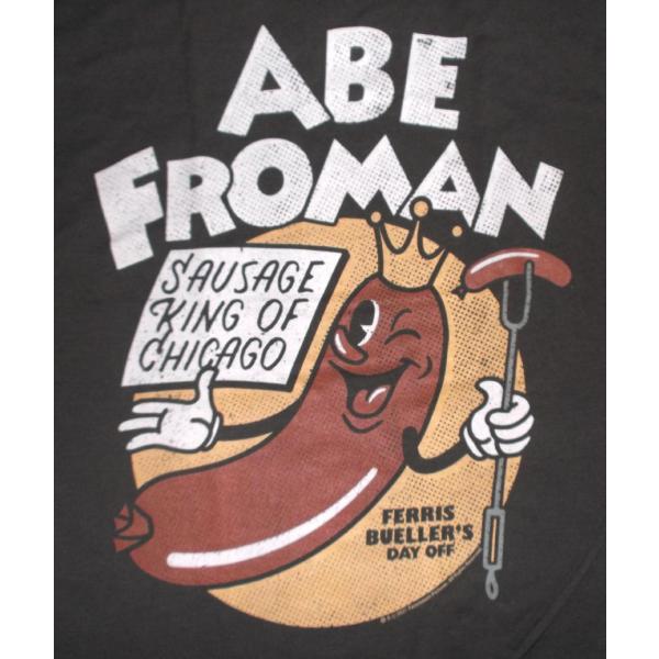 フェリスはある朝突然に Tシャツ ソーセージ 正規品 FERRIS BUELLERS DAY OFF ABE FROMAN エイブ・フローマン ムービー 映画