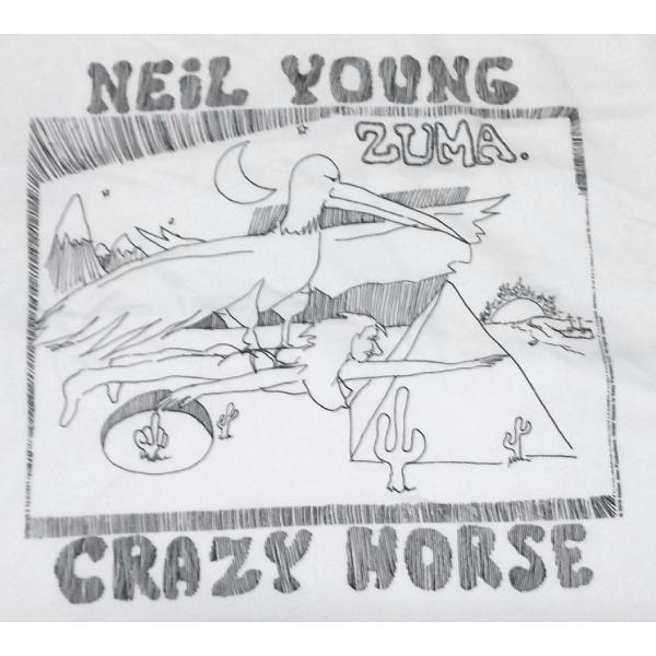 Neil Young Zuma シャツ Sサイズ ニール ヤング Tシャツ NEIL YOUNG ZUMA 正規品 ロックTシャツ